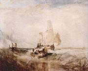 Jetzt fur den Maler, Passagiere gehen an Bord Joseph Mallord William Turner